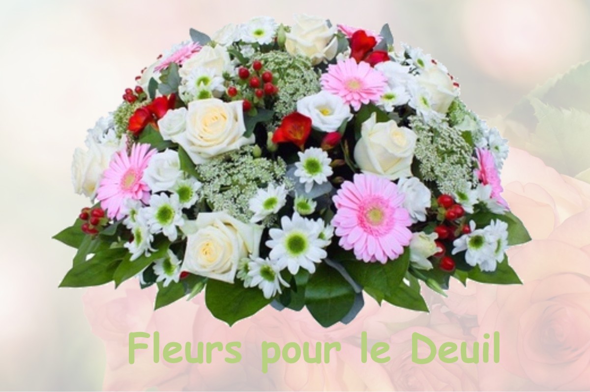 fleurs deuil MAURIES